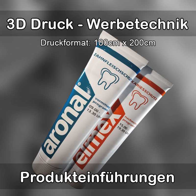 3D Druck Service für Werbetechnik in Glückstadt 