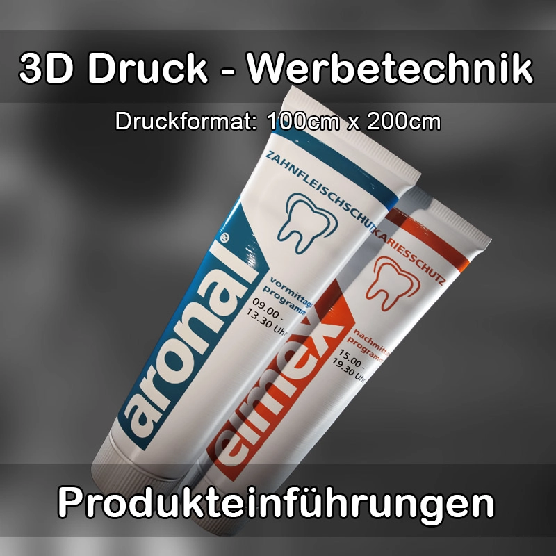 3D Druck Service für Werbetechnik in Göda 