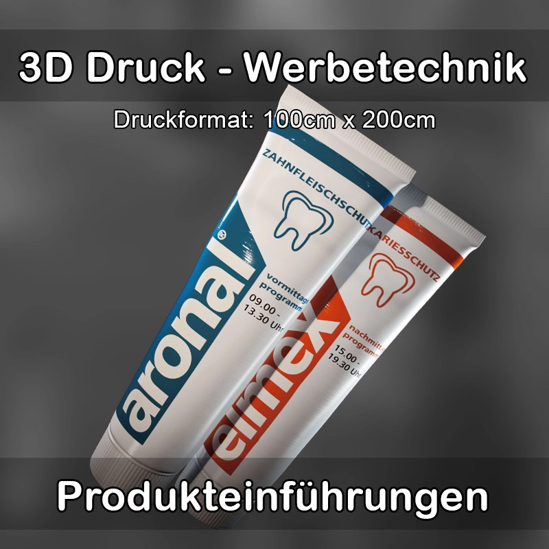 3D Druck Service für Werbetechnik in Goldberg 