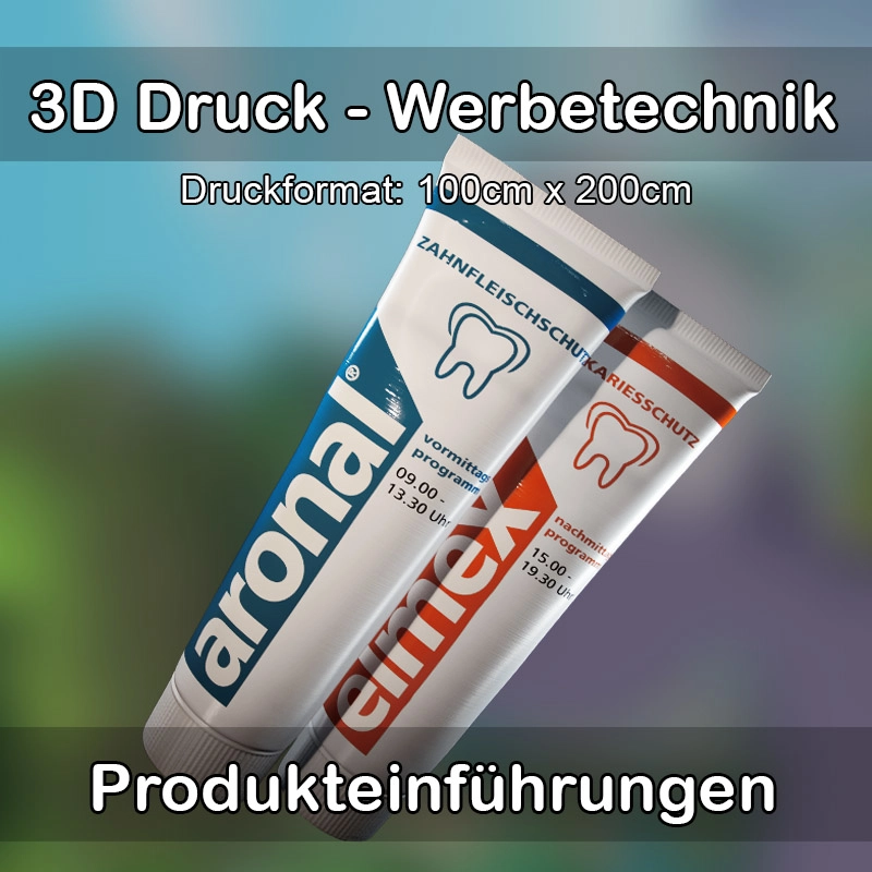 3D Druck Service für Werbetechnik in Goldkronach 