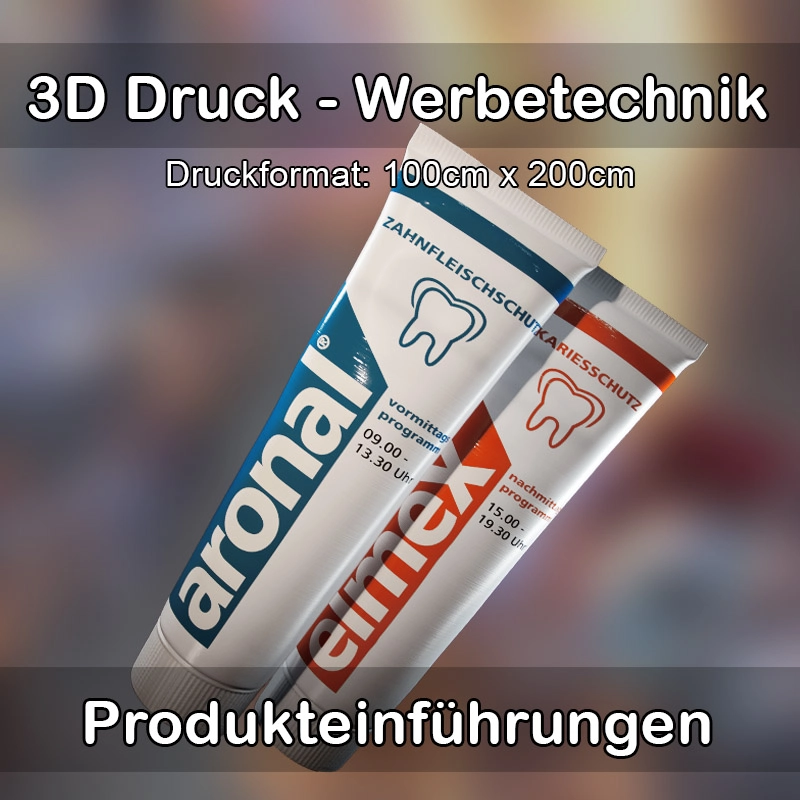 3D Druck Service für Werbetechnik in Grafing bei München 