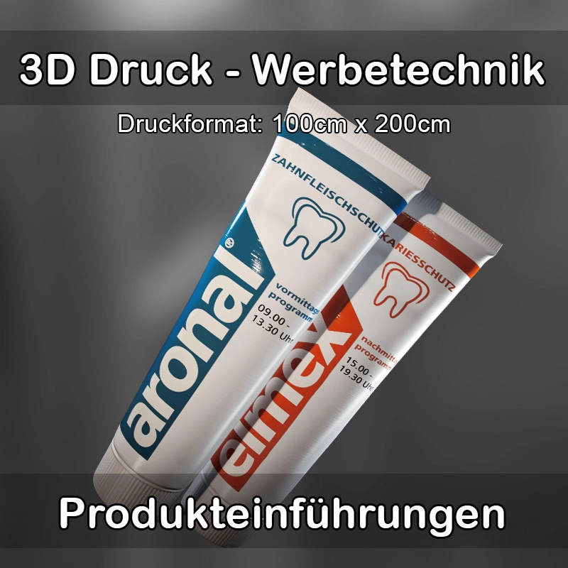 3D Druck Service für Werbetechnik in Großschirma 
