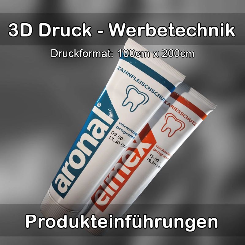 3D Druck Service für Werbetechnik in Hallbergmoos 