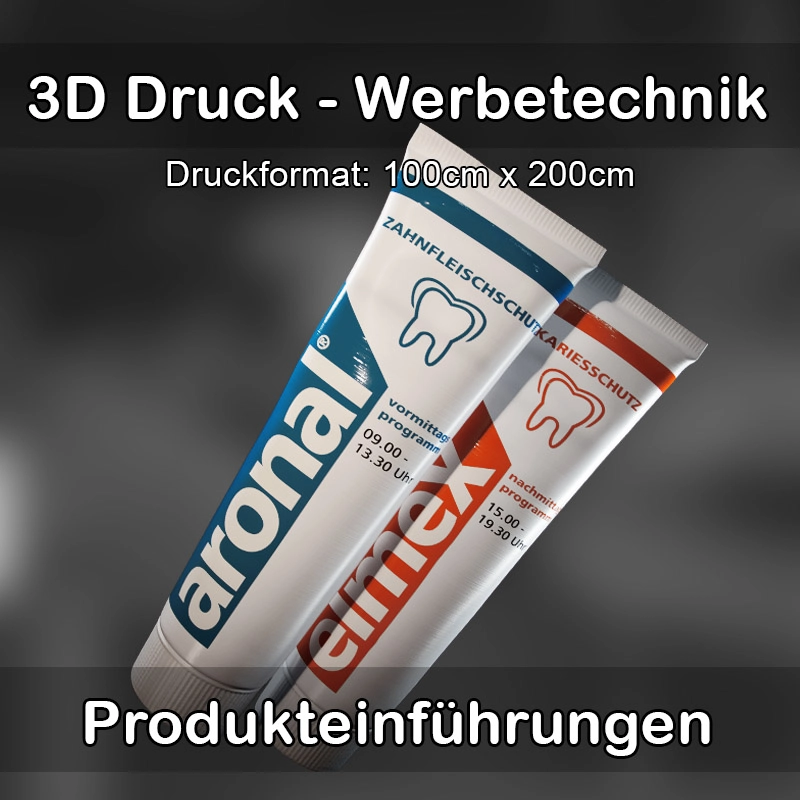 3D Druck Service für Werbetechnik in Hallstadt 
