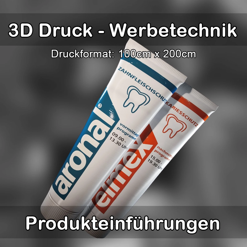 3D Druck Service für Werbetechnik in Harburg (Schwaben) 