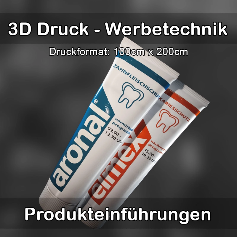 3D Druck Service für Werbetechnik in Helmbrechts 