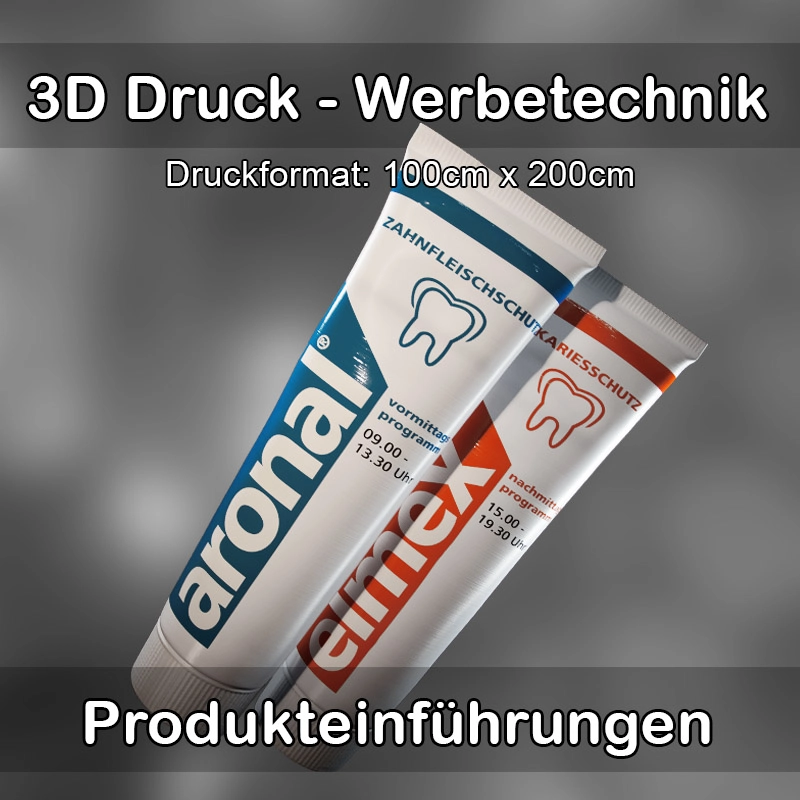 3D Druck Service für Werbetechnik in Huy 