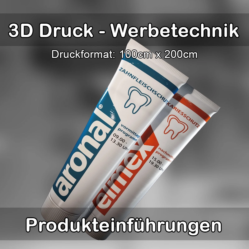 3D Druck Service für Werbetechnik in Ilmtal-Weinstraße 