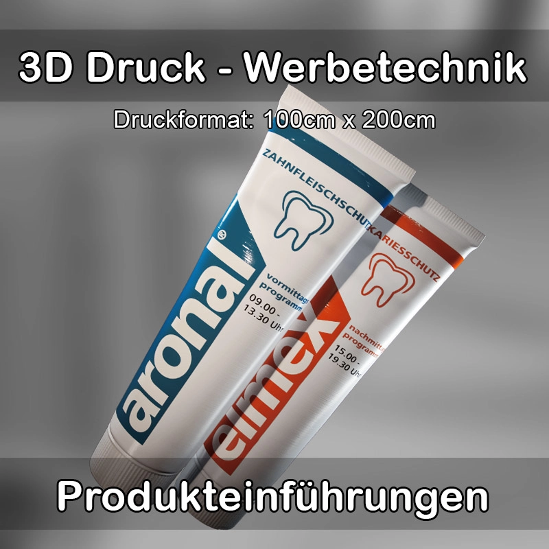 3D Druck Service für Werbetechnik in Ilsenburg (Harz) 