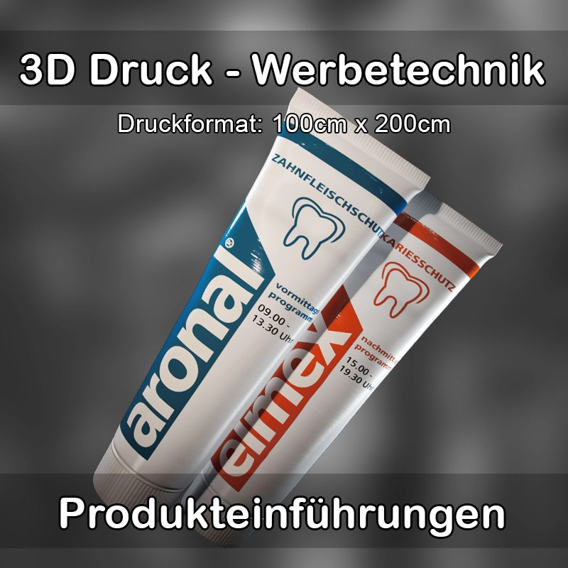3D Druck Service für Werbetechnik in Inzell 