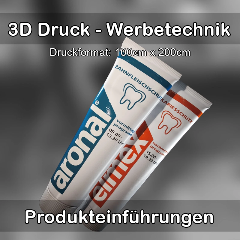 3D Druck Service für Werbetechnik in Jena 