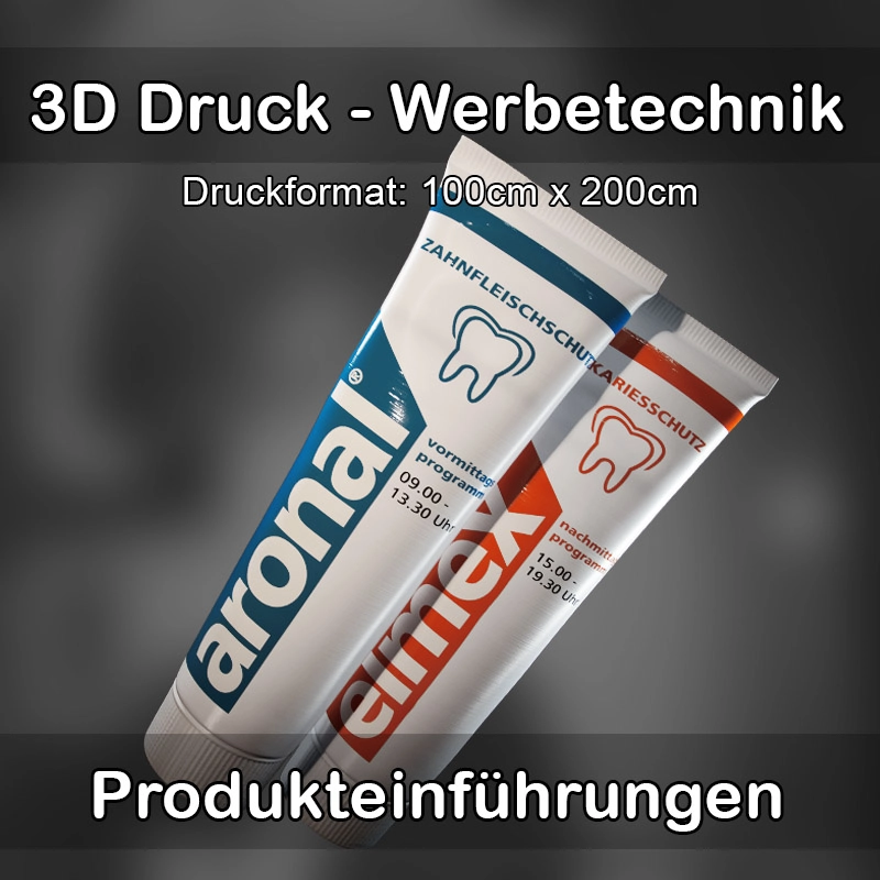 3D Druck Service für Werbetechnik in Joachimsthal 