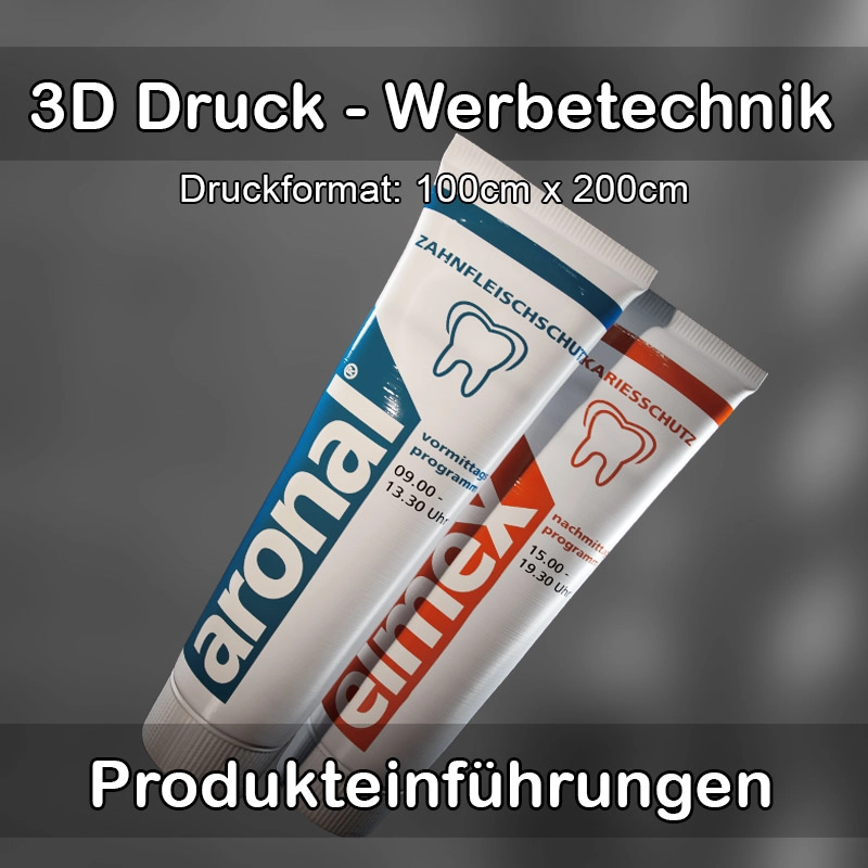 3D Druck Service für Werbetechnik in Jork 