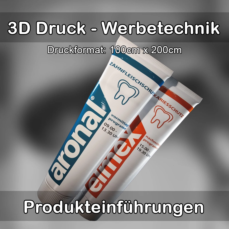 3D Druck Service für Werbetechnik in Kabelsketal 