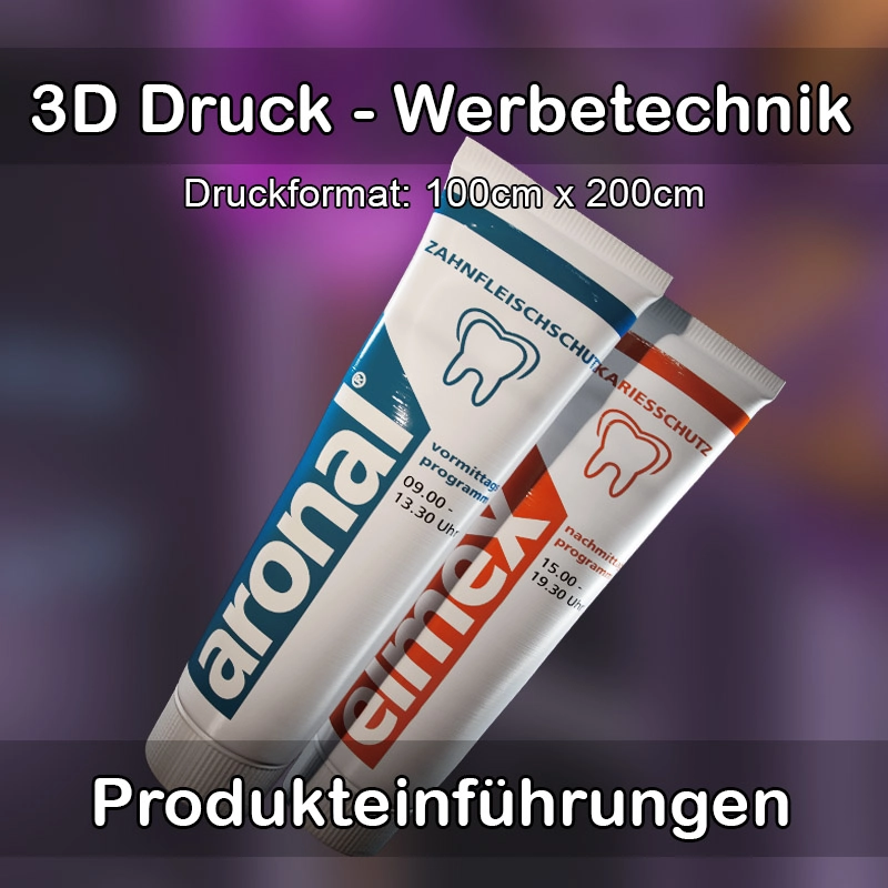 3D Druck Service für Werbetechnik in Kitzingen 