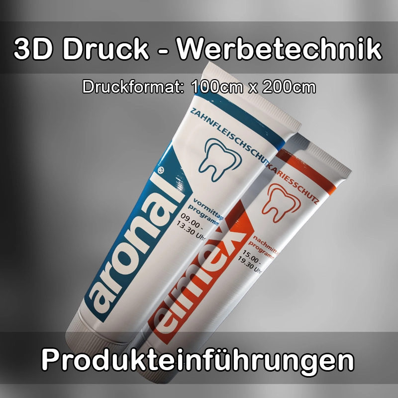 3D Druck Service für Werbetechnik in Klein Nordende 