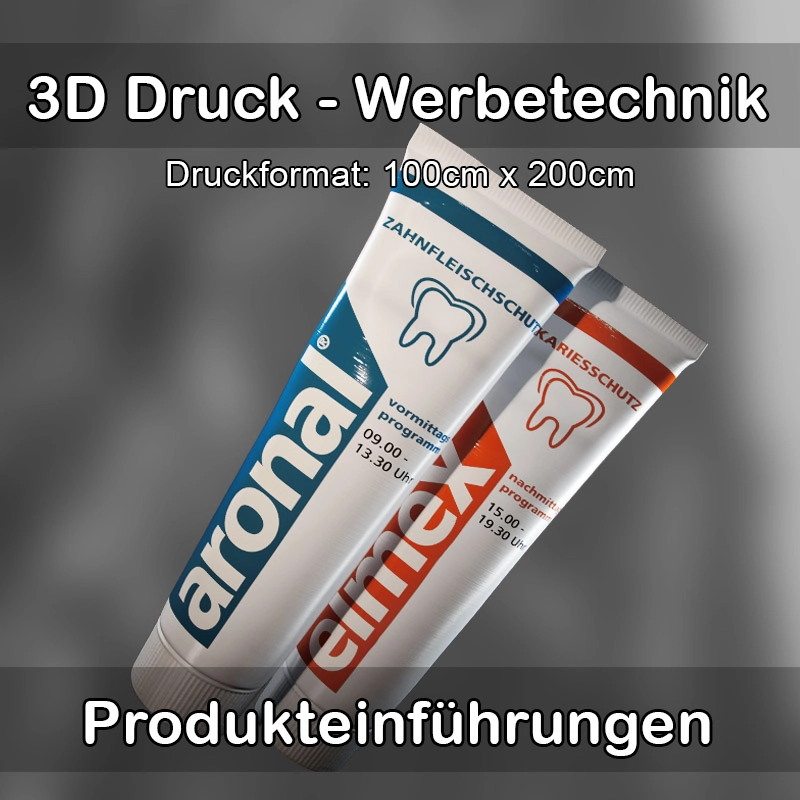 3D Druck Service für Werbetechnik in Klingenberg (Sachsen) 