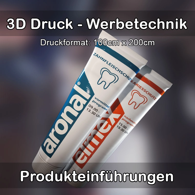 3D Druck Service für Werbetechnik in Königsee 