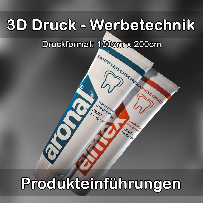 3D Druck Service für Werbetechnik in Kranichfeld 