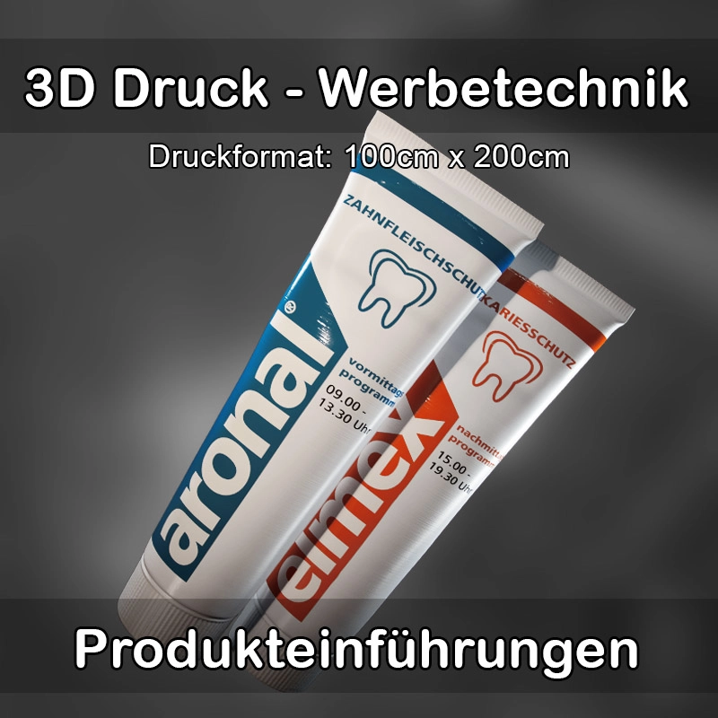 3D Druck Service für Werbetechnik in Kritzmow 