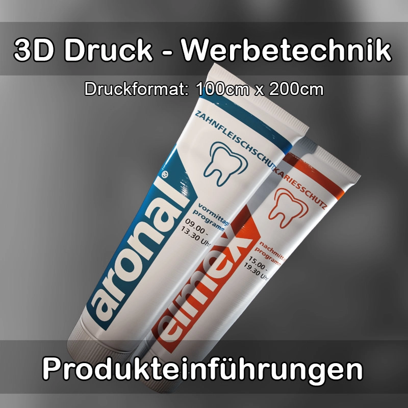 3D Druck Service für Werbetechnik in Kühbach 