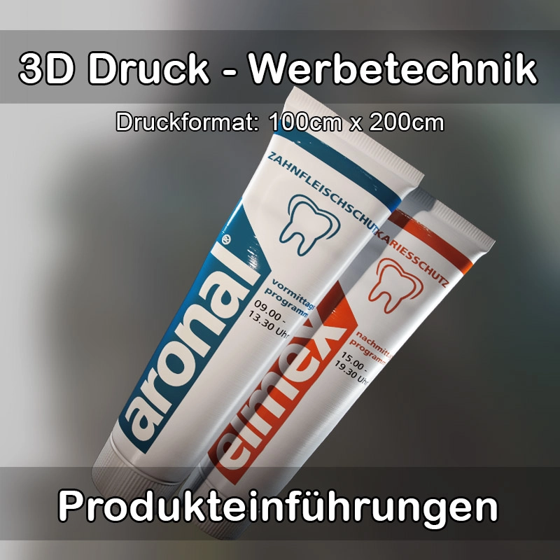 3D Druck Service für Werbetechnik in Kühlungsborn 