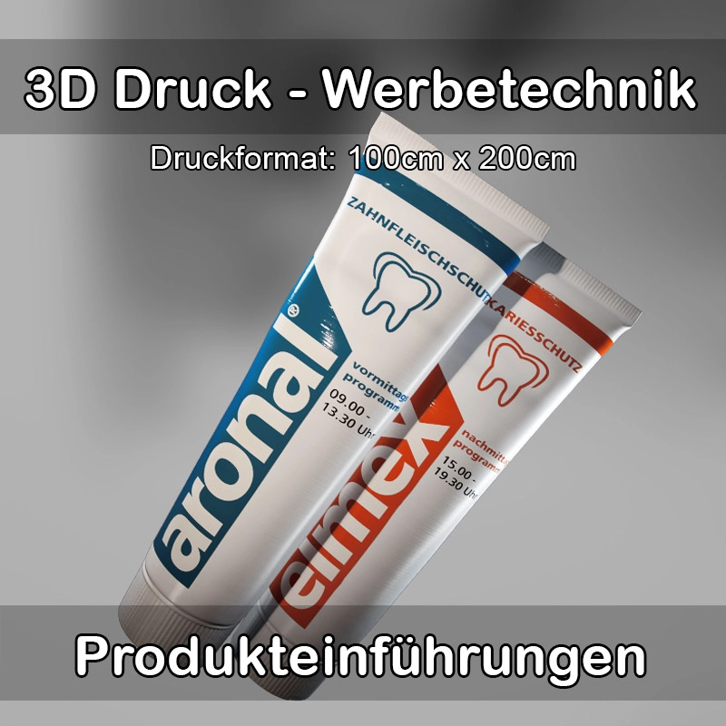 3D Druck Service für Werbetechnik in Kürnach 