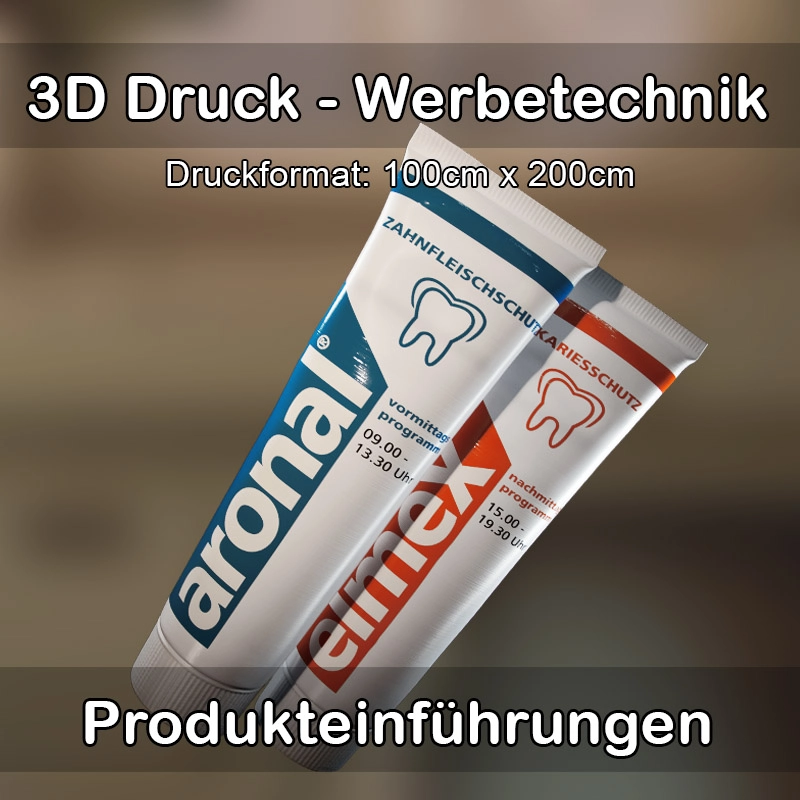 3D Druck Service für Werbetechnik in Kulmbach 