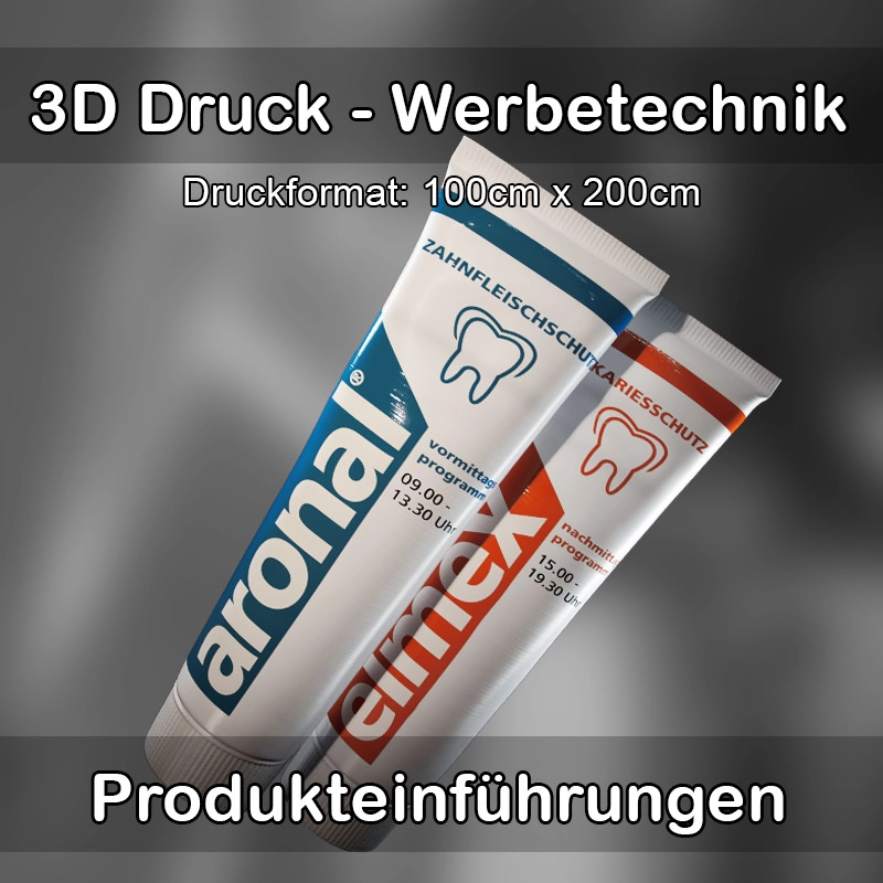 3D Druck Service für Werbetechnik in Laage 