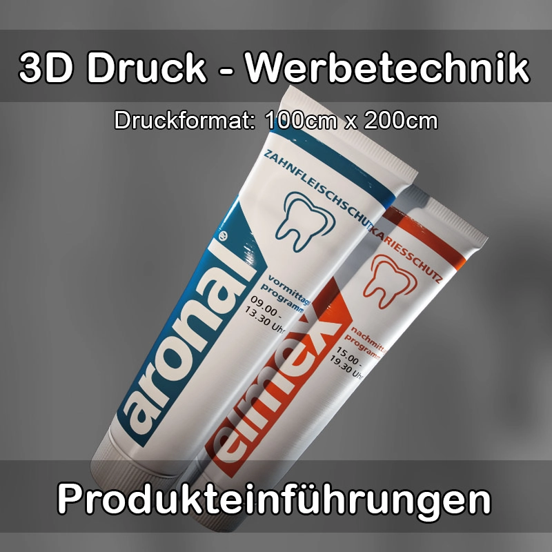 3D Druck Service für Werbetechnik in Lehre 
