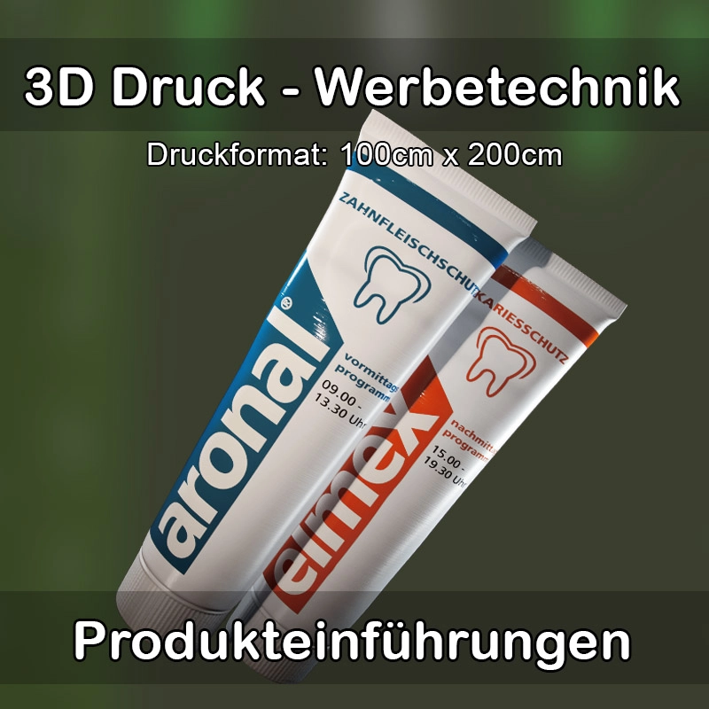 3D Druck Service für Werbetechnik in Leinach 