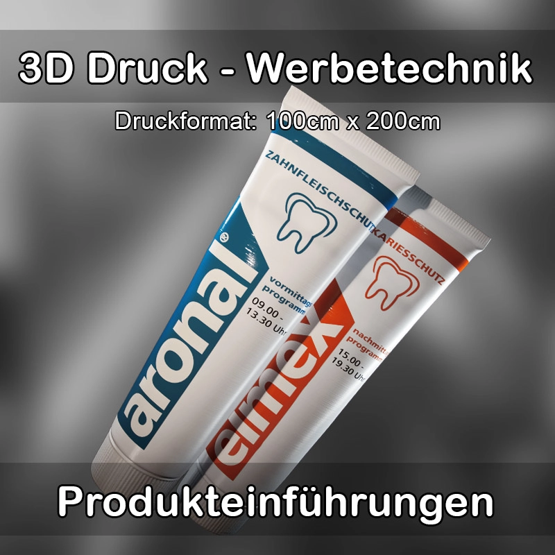 3D Druck Service für Werbetechnik in Lenggries 