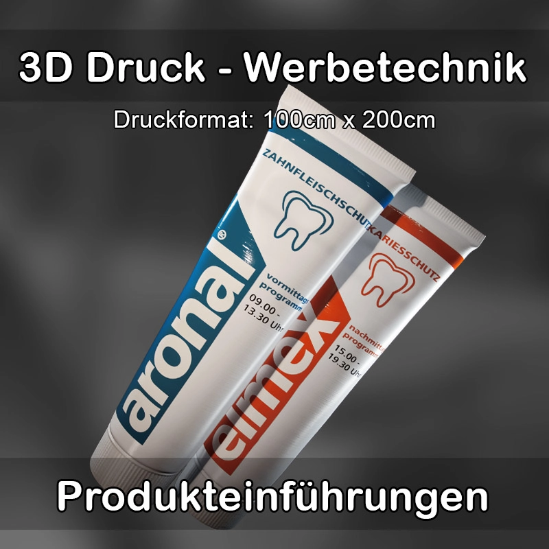 3D Druck Service für Werbetechnik in Lübeck 