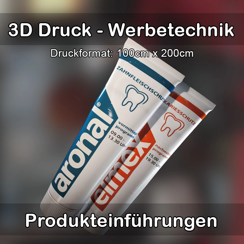 3D Druck Service für Werbetechnik in Lüdersdorf 