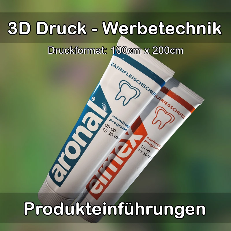 3D Druck Service für Werbetechnik in Lychen 