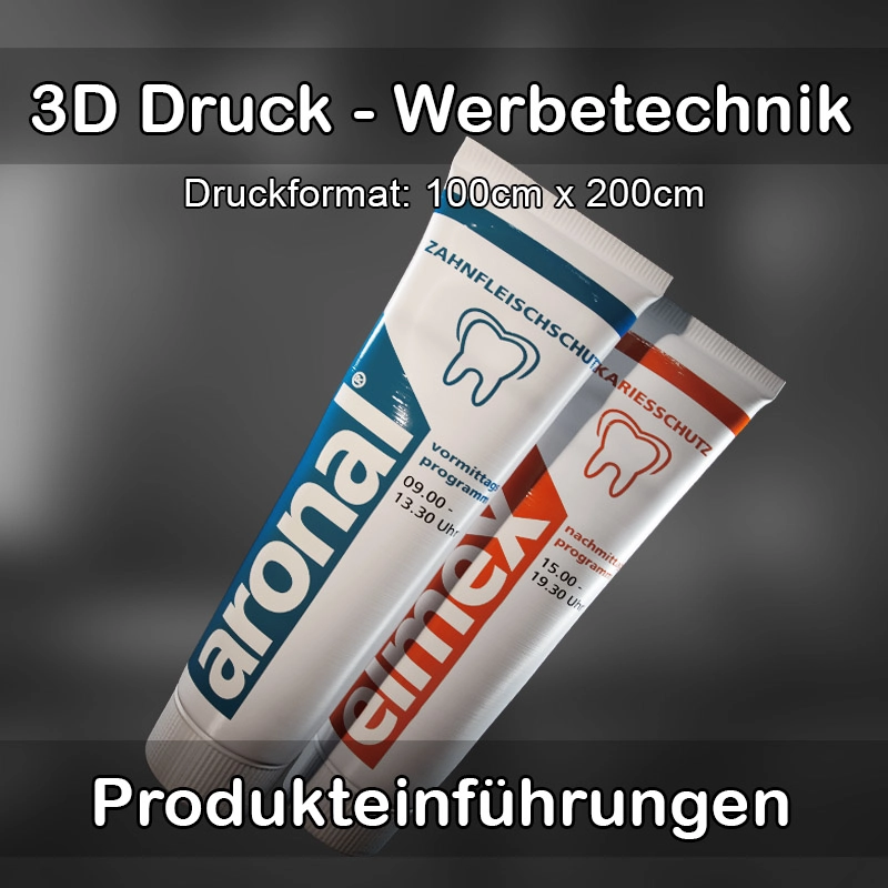 3D Druck Service für Werbetechnik in Malchow 