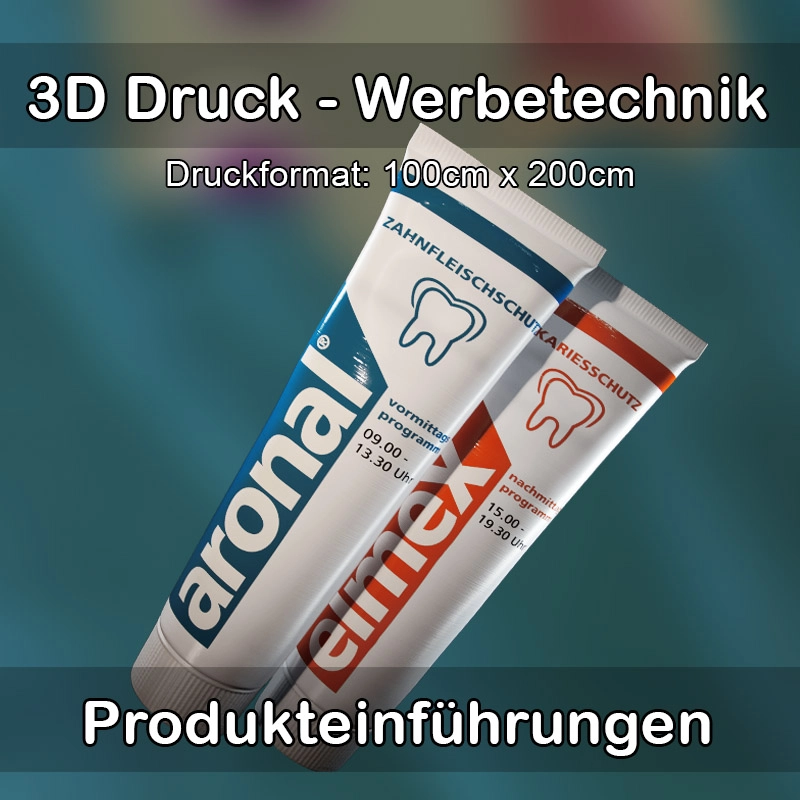3D Druck Service für Werbetechnik in Mansfeld 
