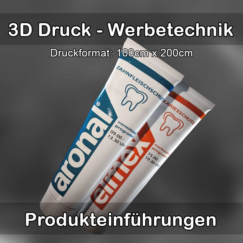 3D Druck Service für Werbetechnik in Marburg 