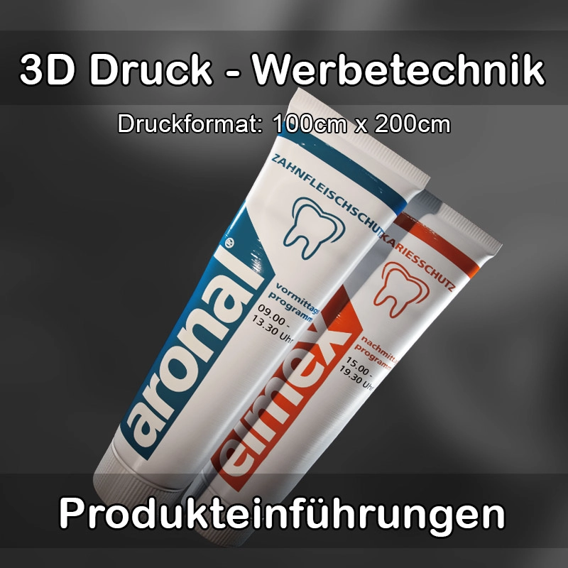 3D Druck Service für Werbetechnik in Marktleugast 