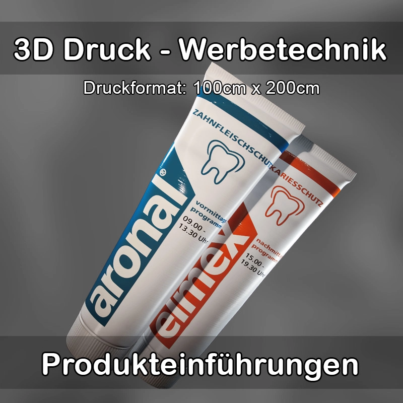 3D Druck Service für Werbetechnik in Marktredwitz 