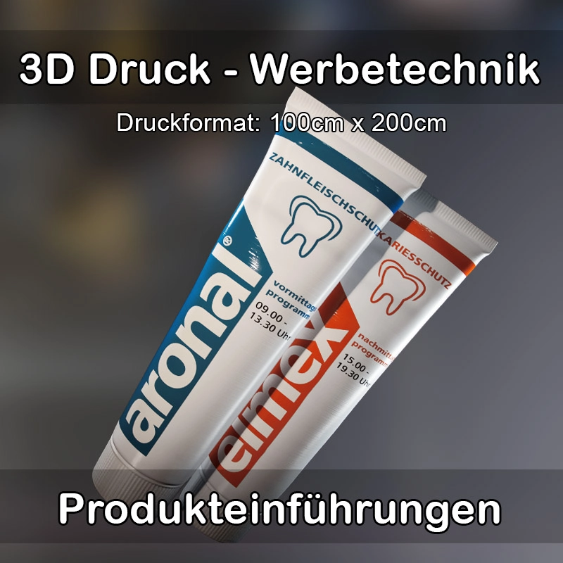 3D Druck Service für Werbetechnik in Meiningen 