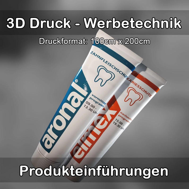 3D Druck Service für Werbetechnik in Metzingen 