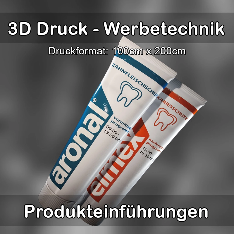 3D Druck Service für Werbetechnik in Michelbach an der Bilz 