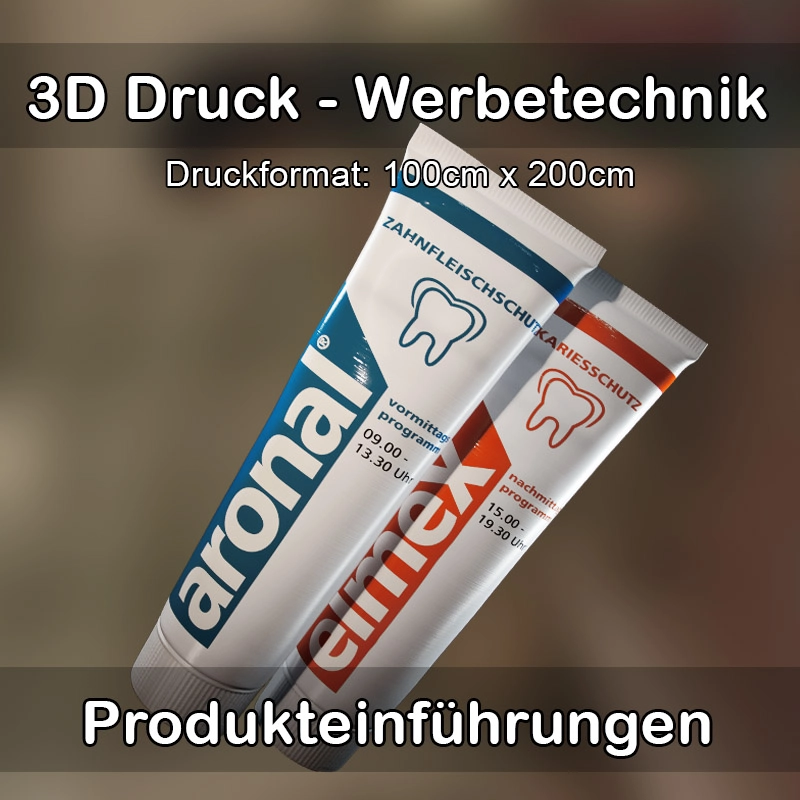 3D Druck Service für Werbetechnik in Moos (Bodensee) 