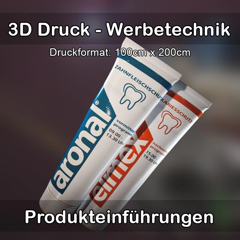 3D Druck Service für Werbetechnik in Münchberg 
