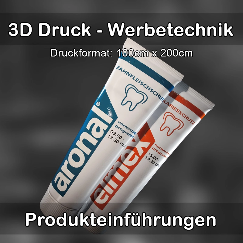 3D Druck Service für Werbetechnik in Münsing 