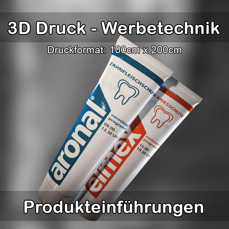 3D Druck Service für Werbetechnik in Murnau am Staffelsee 