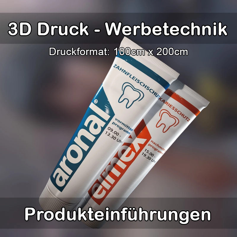 3D Druck Service für Werbetechnik in Nessetal 
