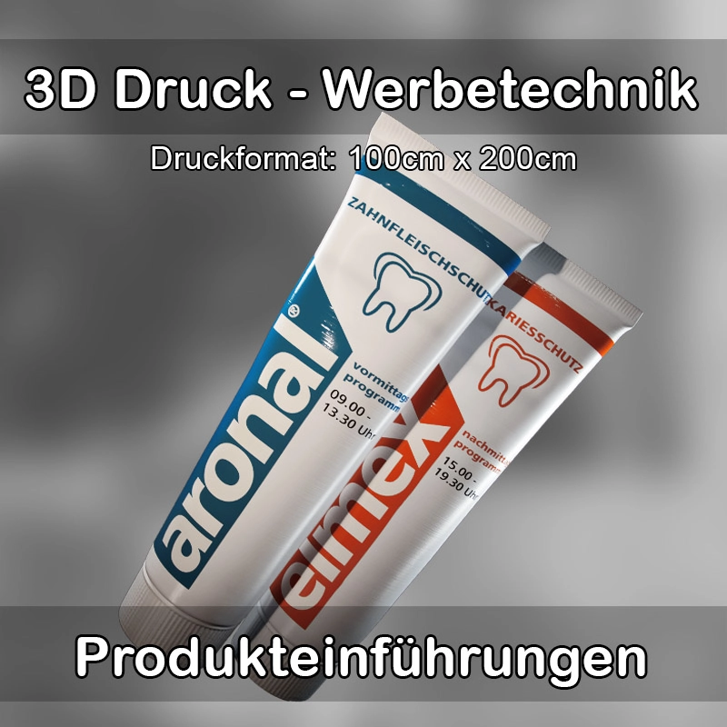 3D Druck Service für Werbetechnik in Neubrandenburg 