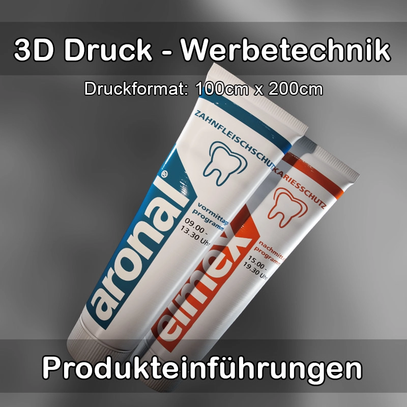3D Druck Service für Werbetechnik in Oberau 